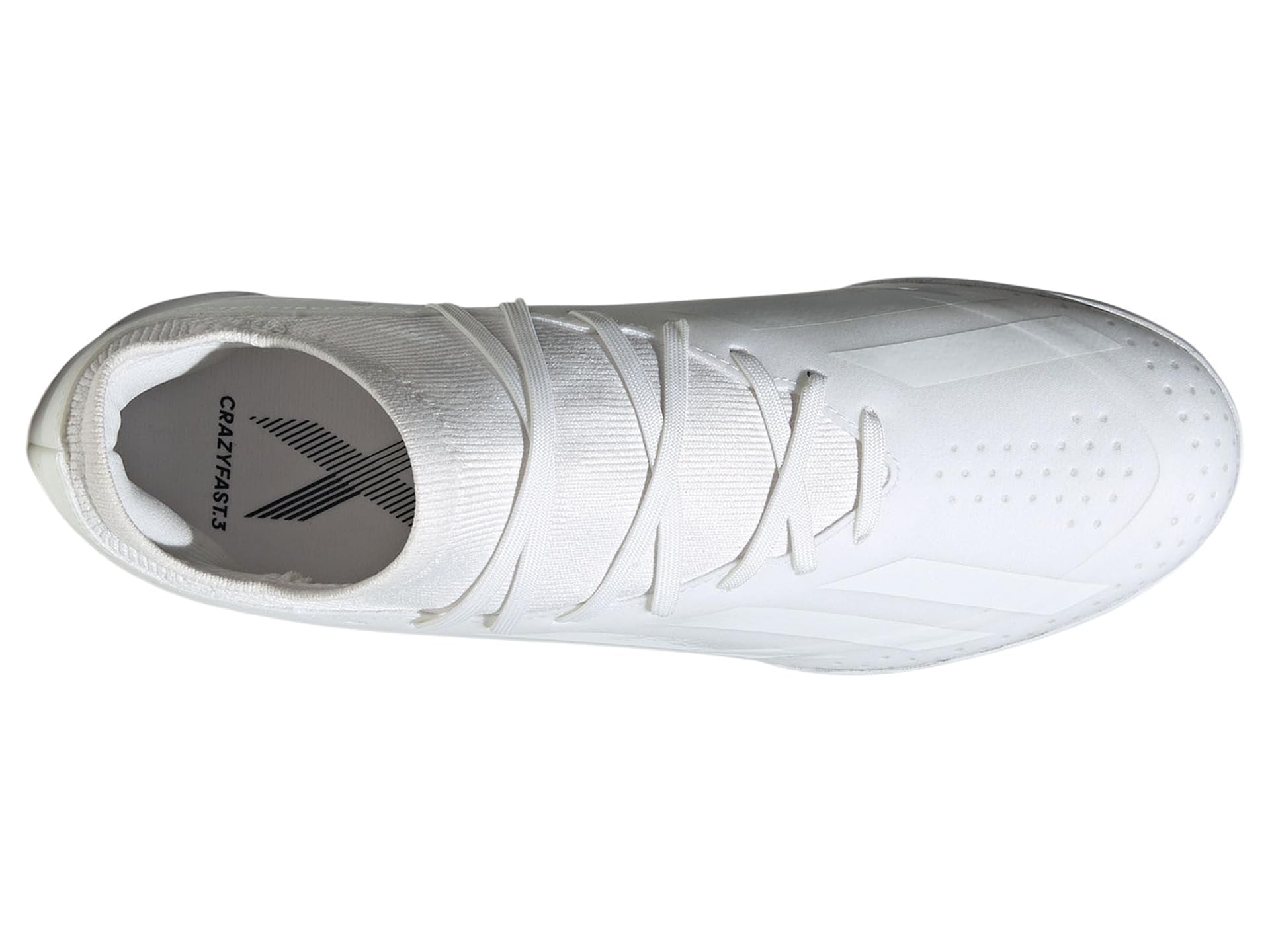 adidas Unisex X Crazyfast.3 Indoor Sneaker, White/White | B2B